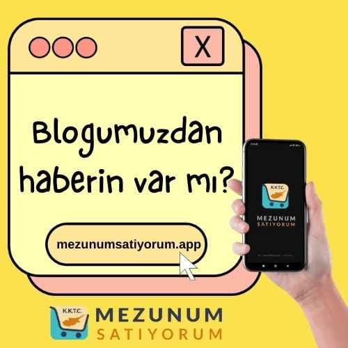 Mezunum Satıyorum Blog 1